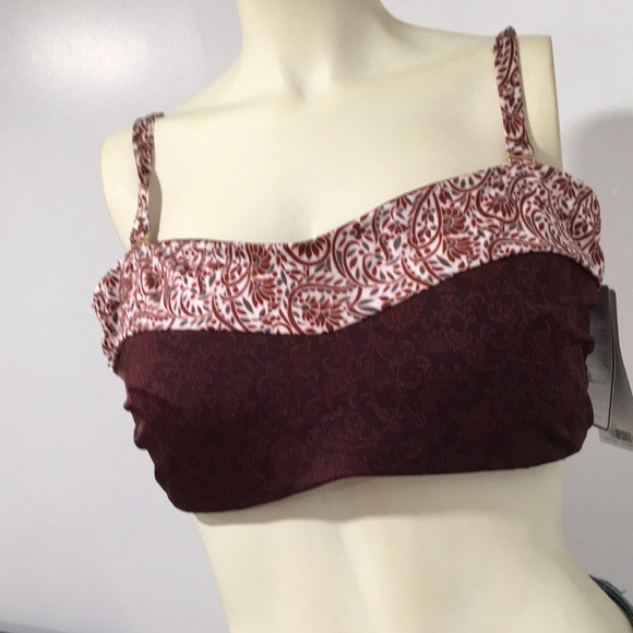 Athleta Other - Athleta Bandeau Style Swimtop. Size XL